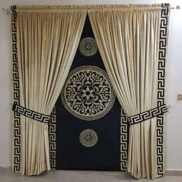 Velvet Curtains & Blinds Laser Cut Art Work @ Per Sq. Feet