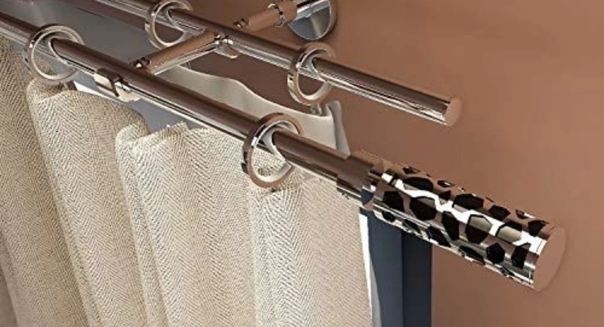 double curtain-rod-ideas-for-bedroom